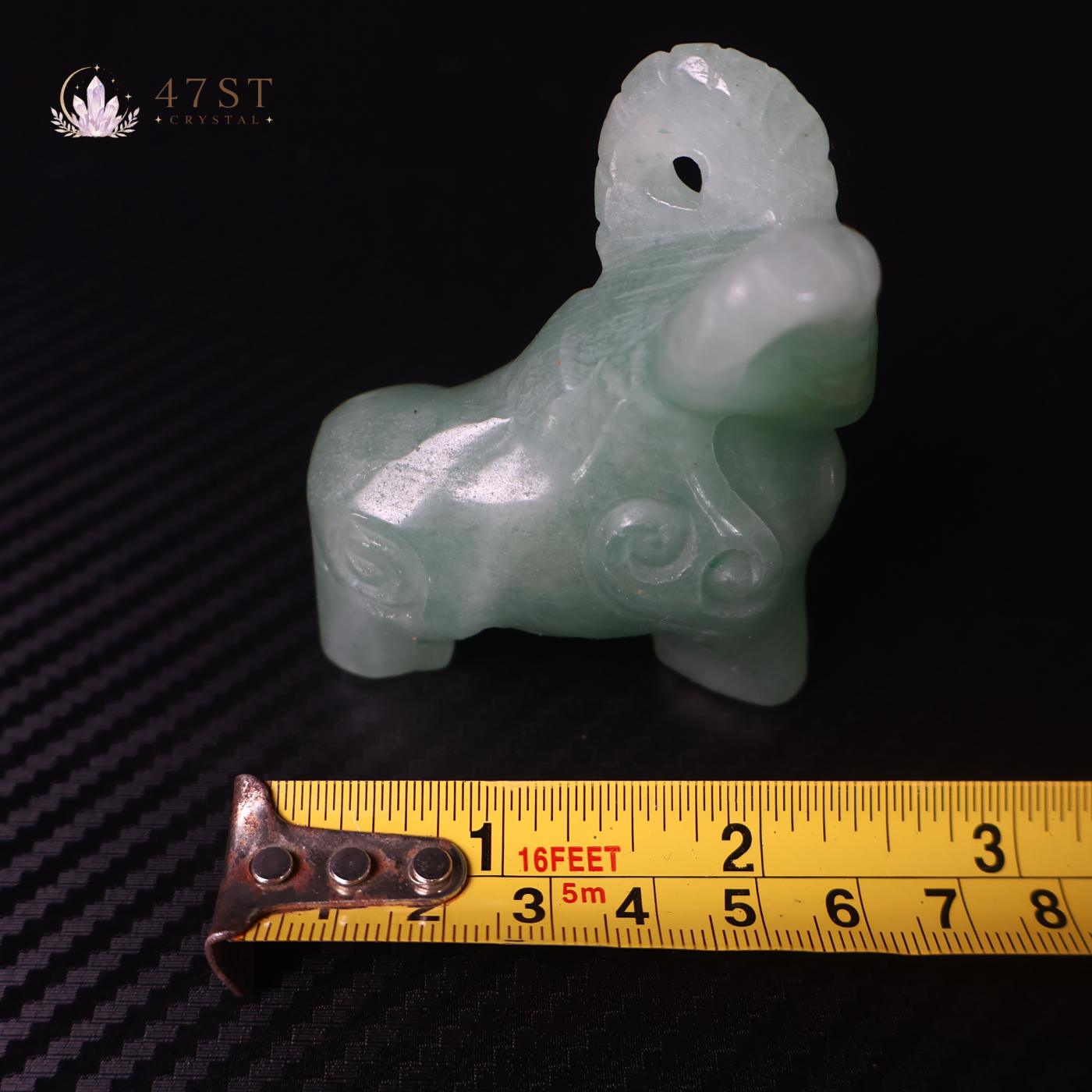 Green Aventurine Bighorn Sheep