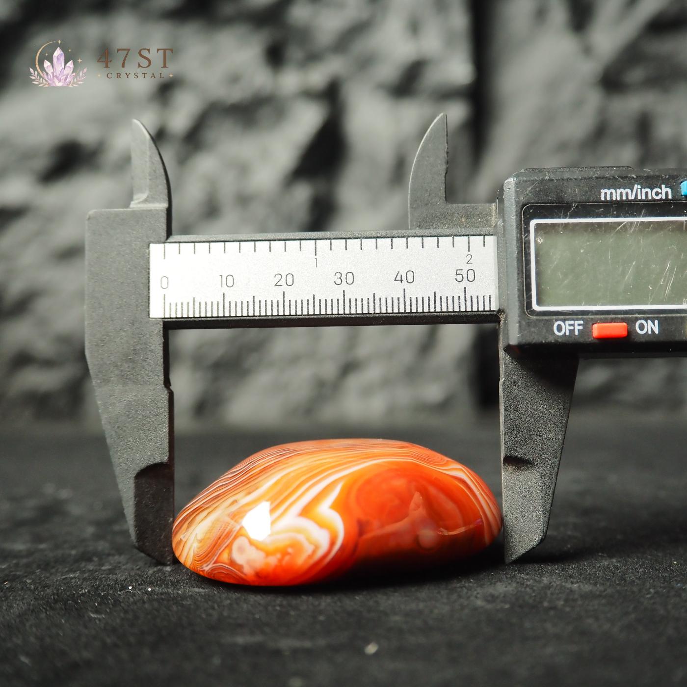 Sardonyx Palm Stone