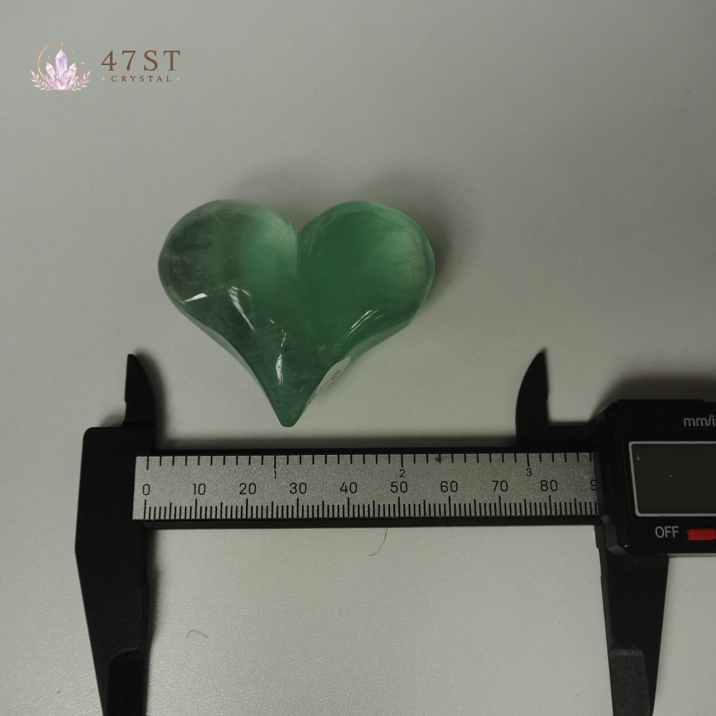 Fluorite Heart