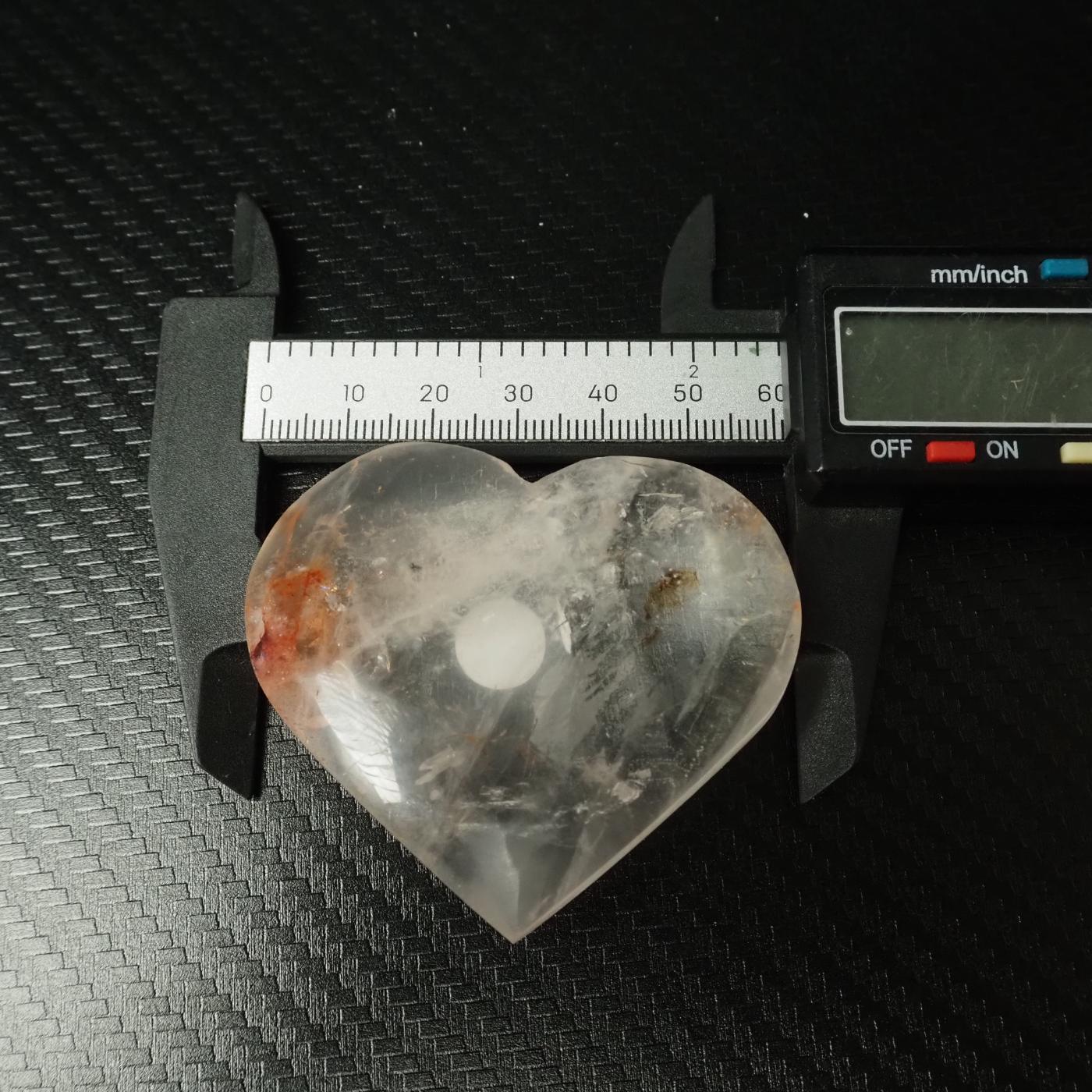 Fire Quartz Heart