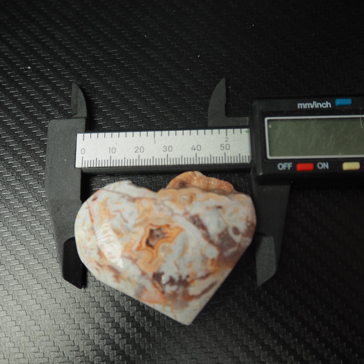 Mexico Agate Heart