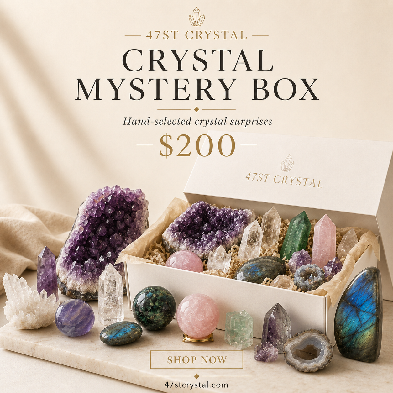 Crystal Mystery Box