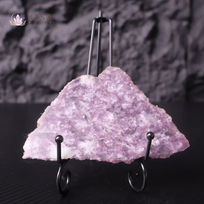 Lepidolite Slice Specimen