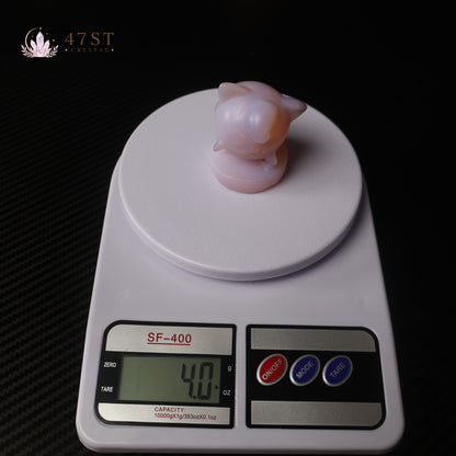 Pink Opalite Jigglypuff Carving