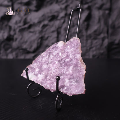 Lepidolite Slice Specimen