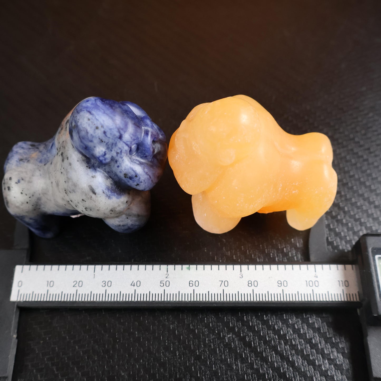 Crystal Gorilla Carvings