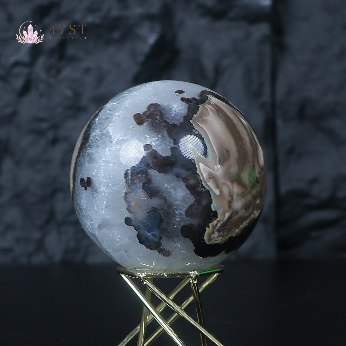 Volcano agate