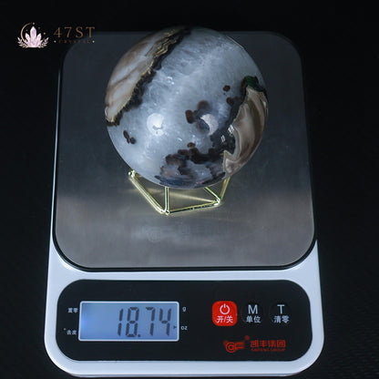 Volcano agate