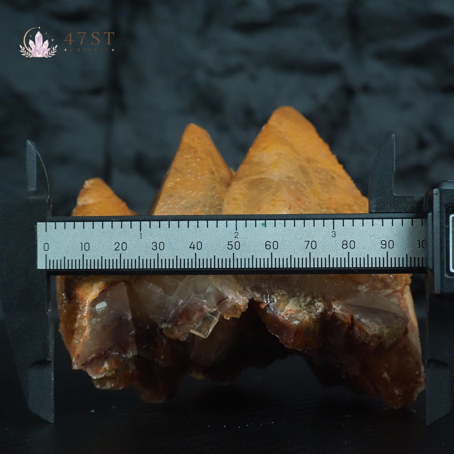 Orange Calcite Cluster