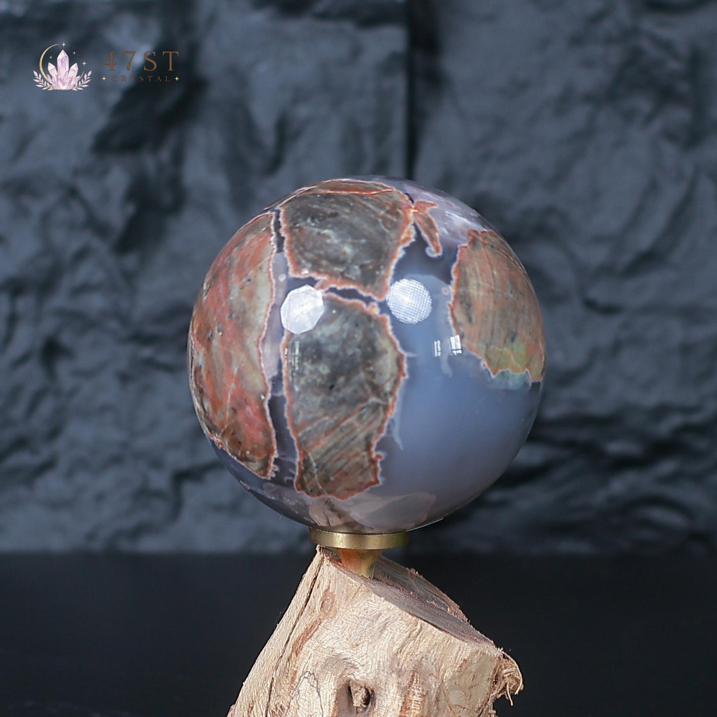 Volcano agate