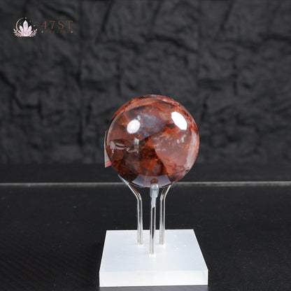 Fire Quartz Sphere