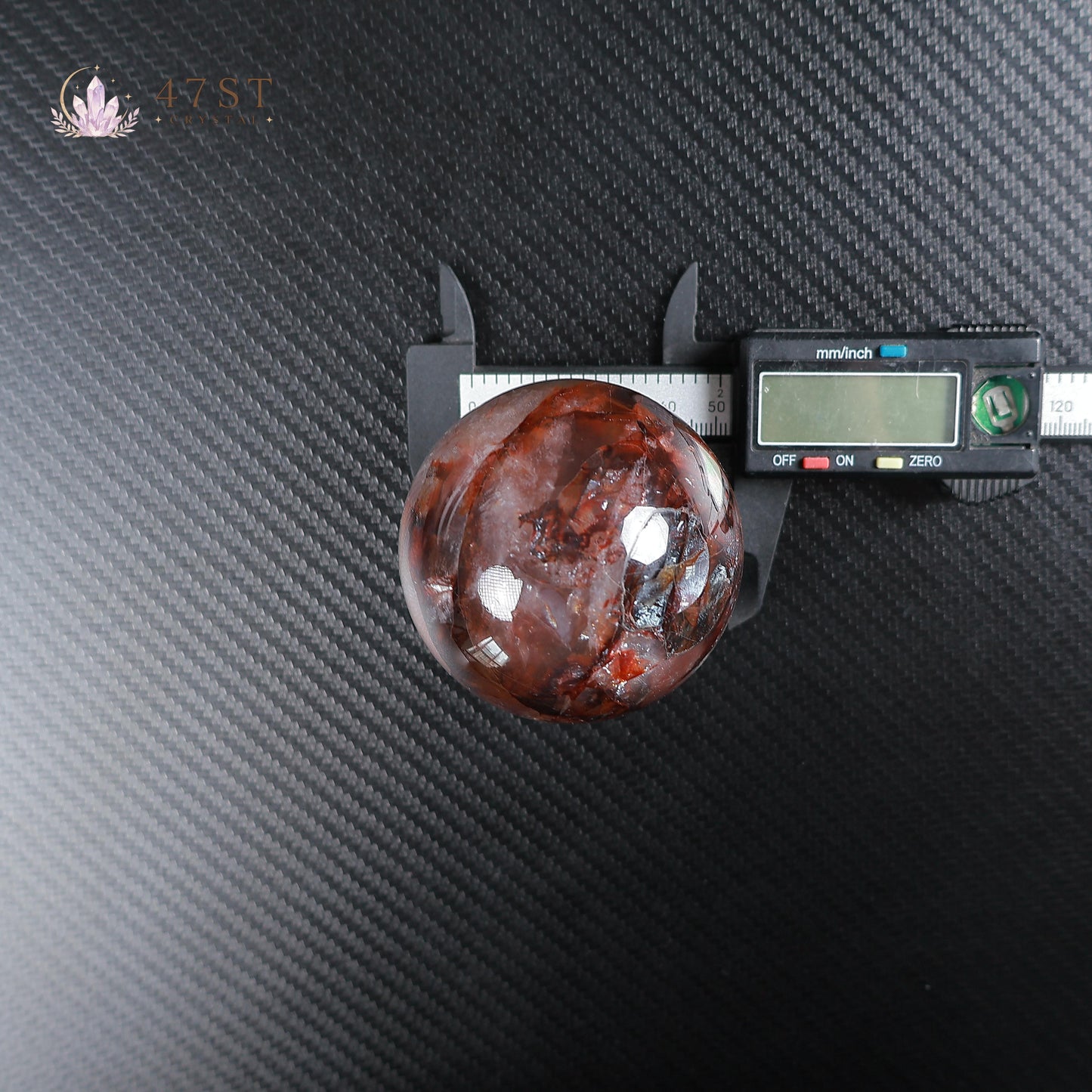 Fire Quartz Sphere