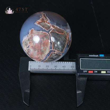 Volcano agate