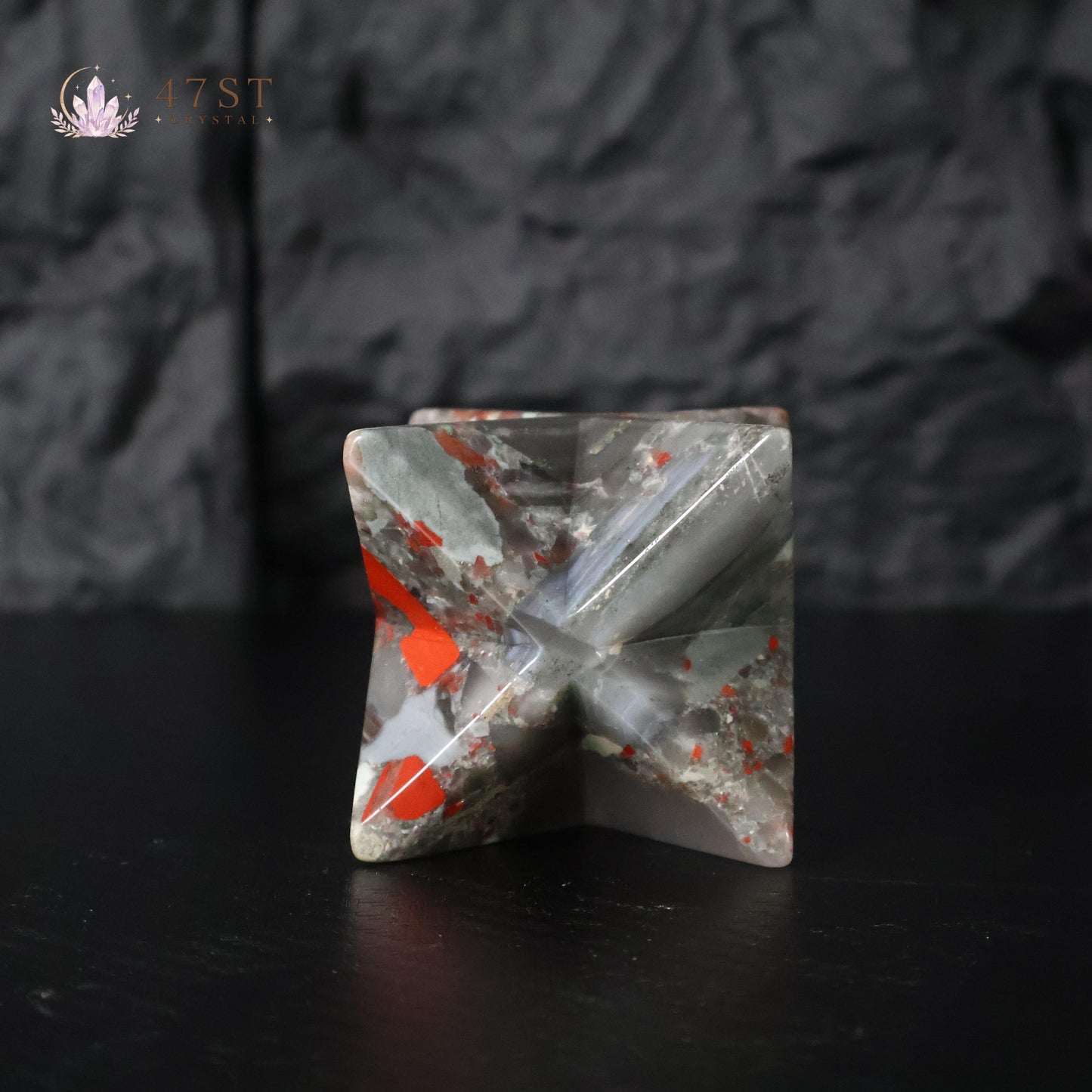 Africa Bloodstone Merkaba
