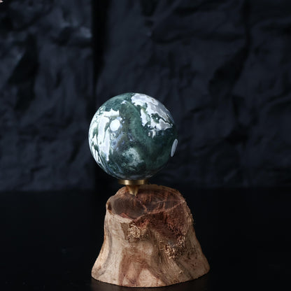 Moss Agate Sphere