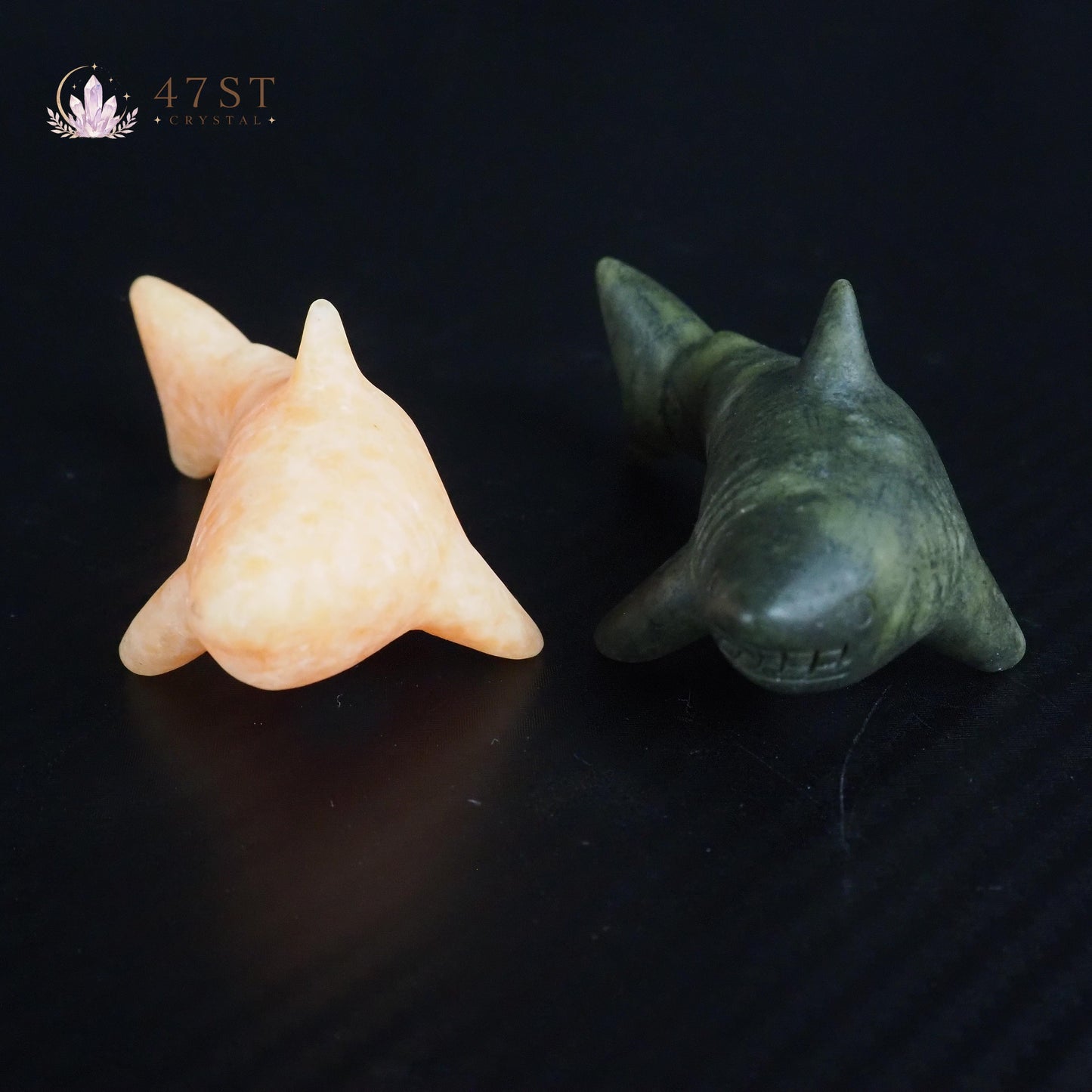 Crystal Shark Carving