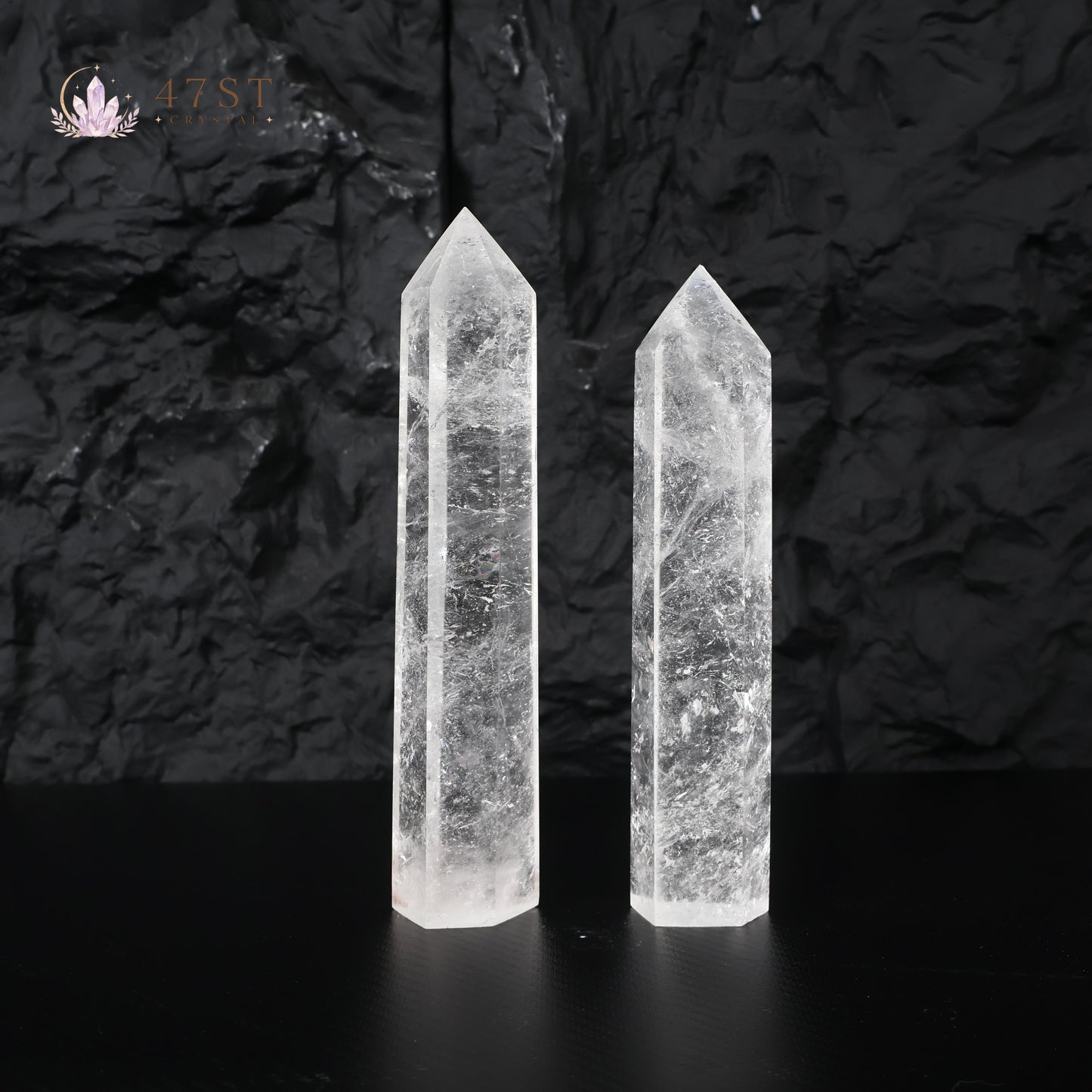 Clear Quartz Tower