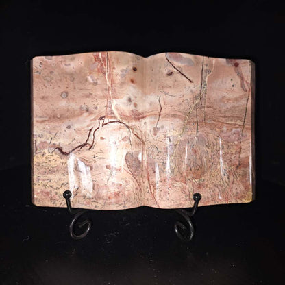 Picture Jasper Book Carving