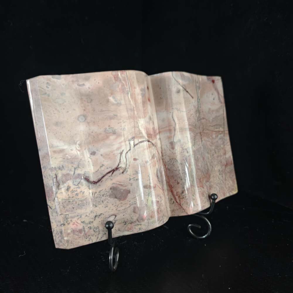 Picture Jasper Book Carving