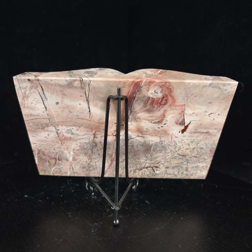 Picture Jasper Book Carving