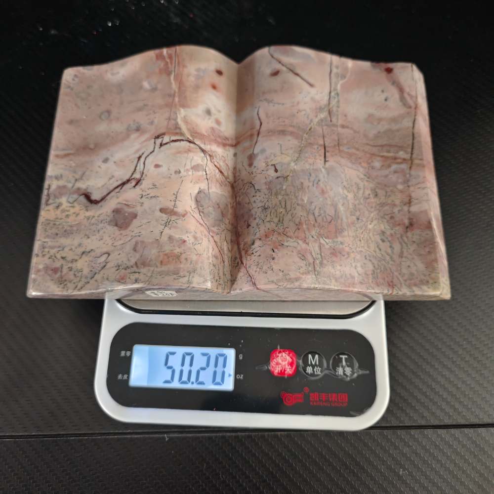 Picture Jasper Book Carving