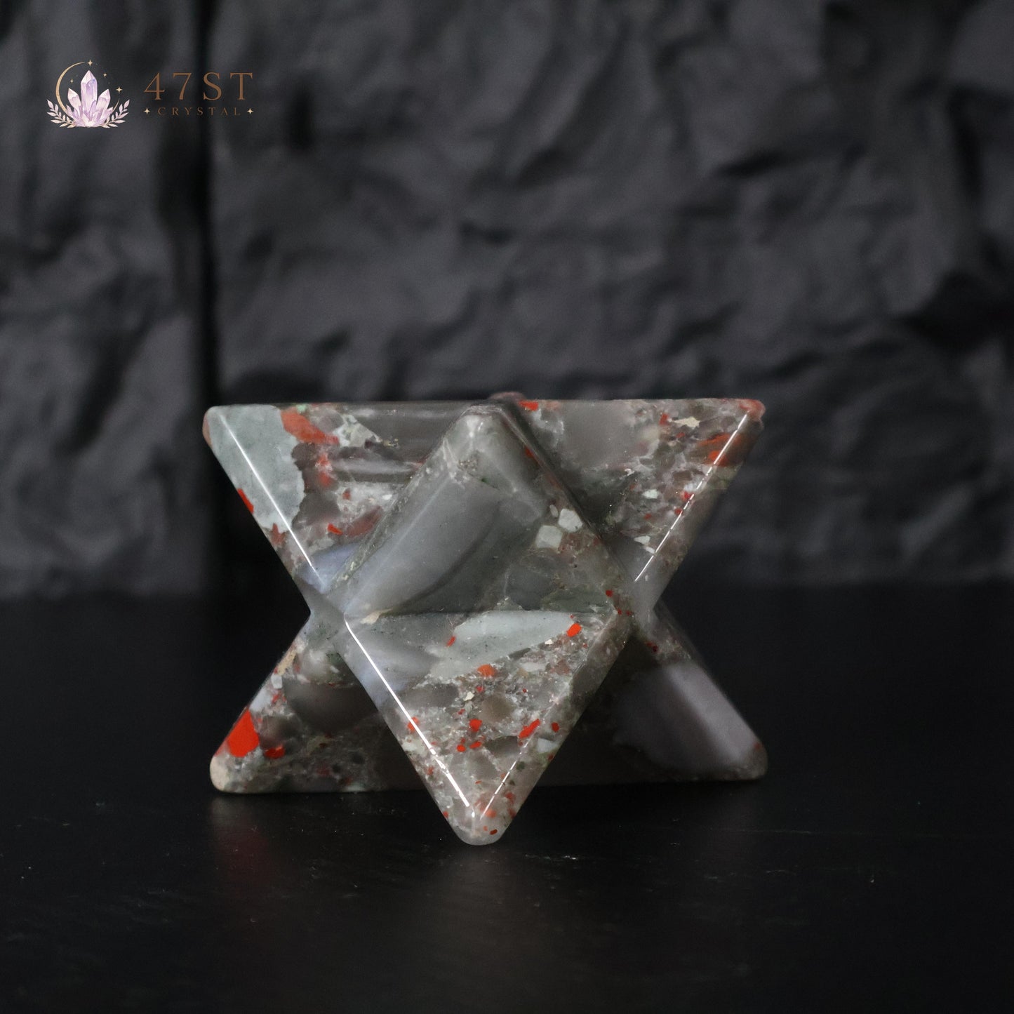 Africa Bloodstone Merkaba
