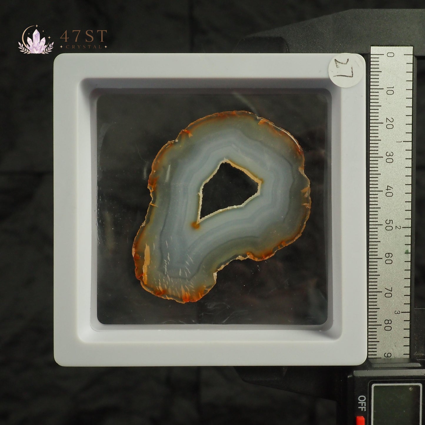 Rainbow Agate Slice