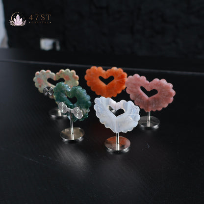 Multi-Stone Split Heart Collection