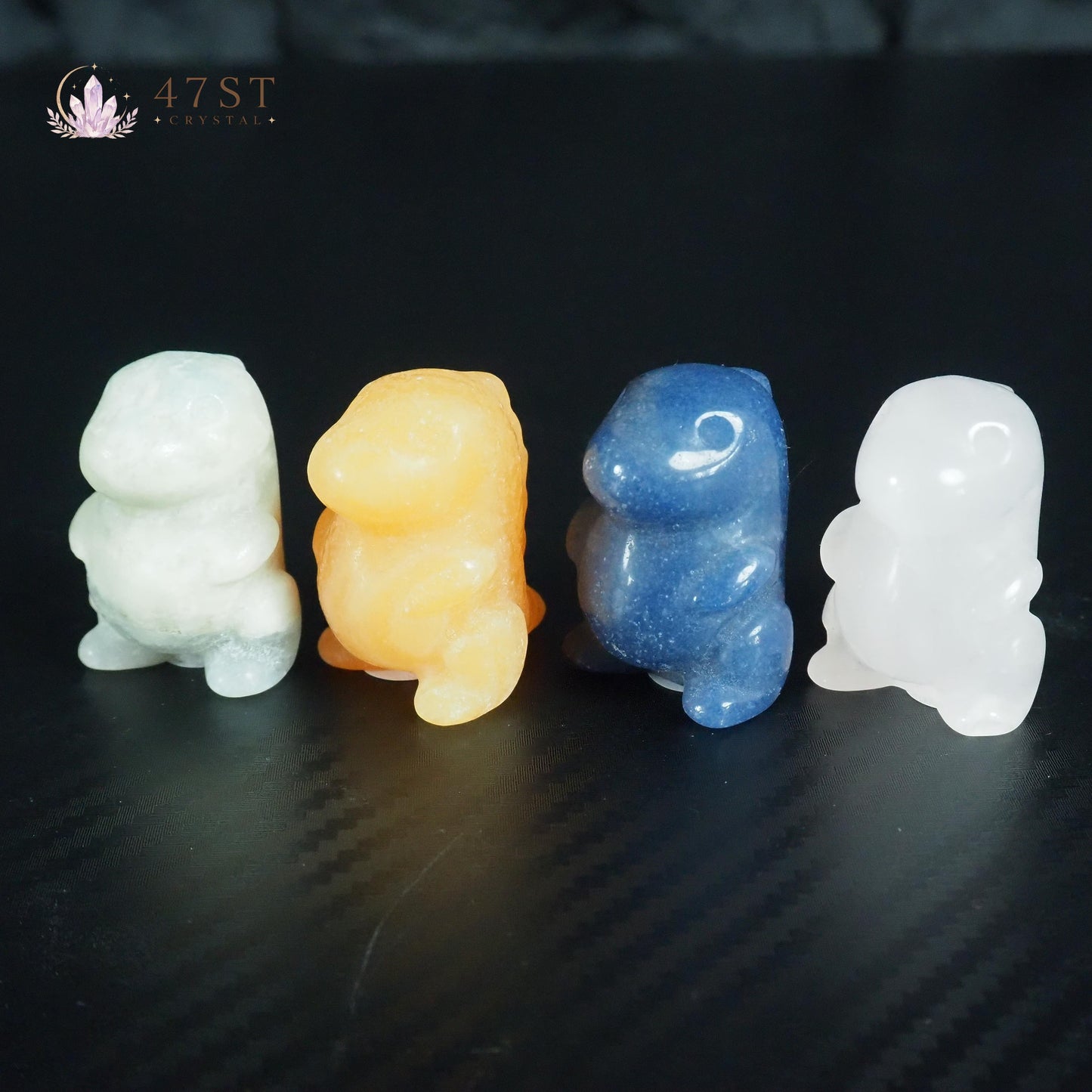 Mini Crystal Dinosaur Carving