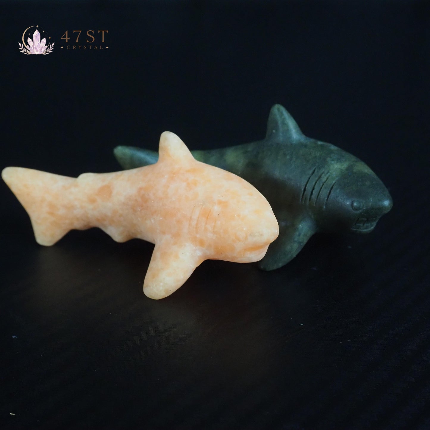 Crystal Shark Carving