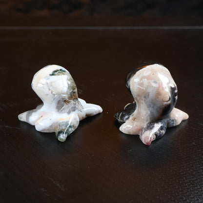 Ocean Jasper Octopus Carving