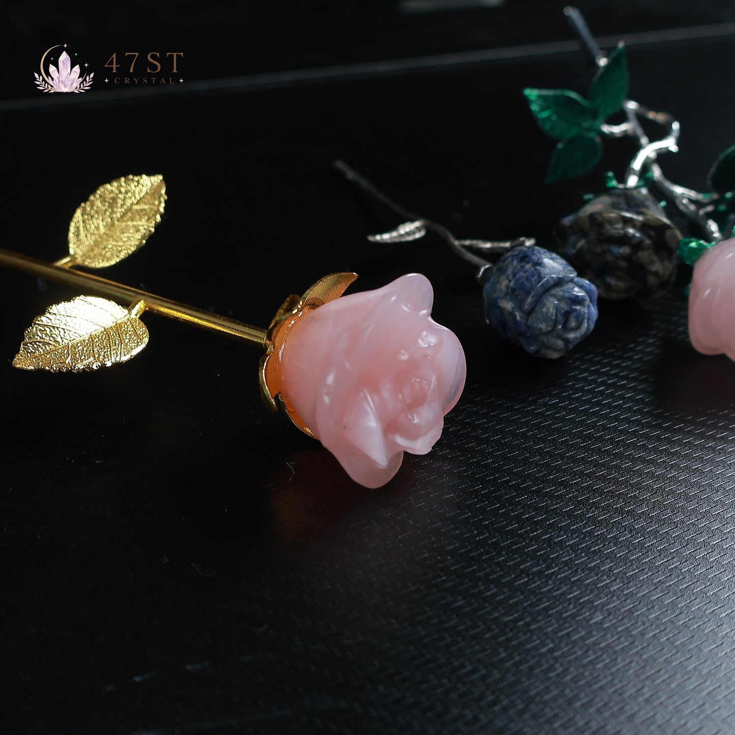 Multi-Material Crystal Rose Collection