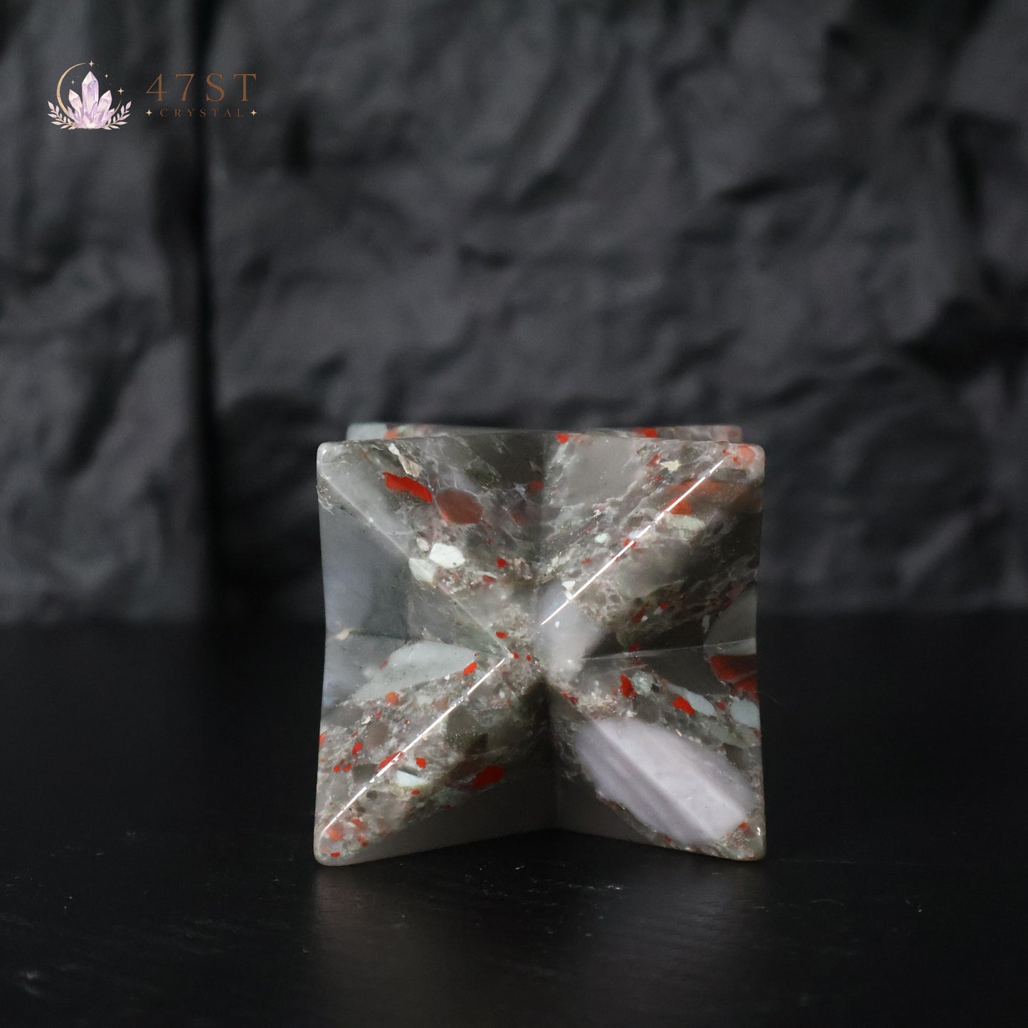 Africa Bloodstone Merkaba