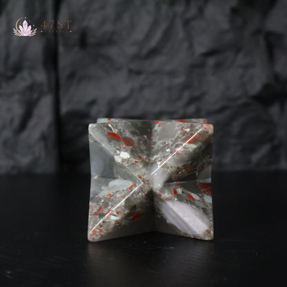 Africa Bloodstone Merkaba