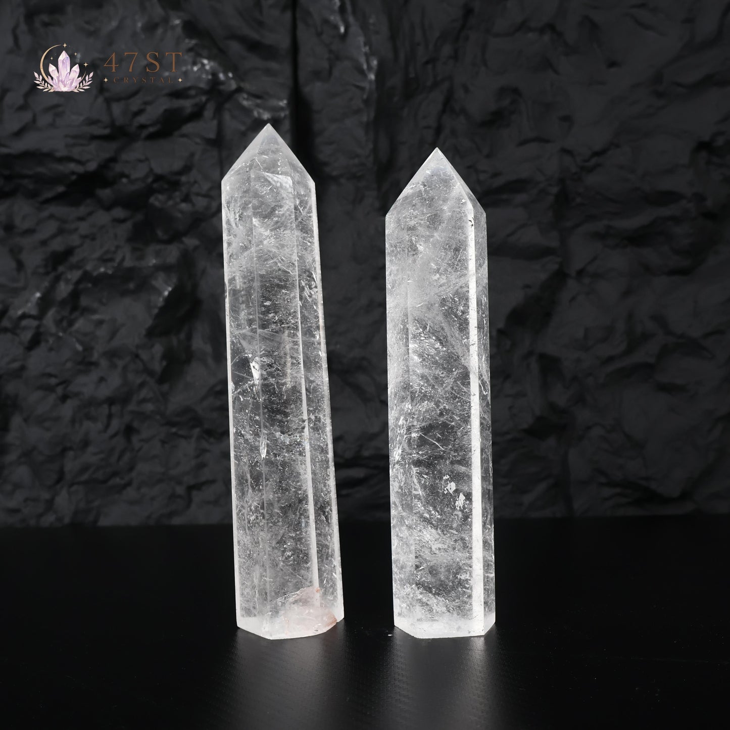 Clear Quartz Tower