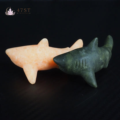 Crystal Shark Carving