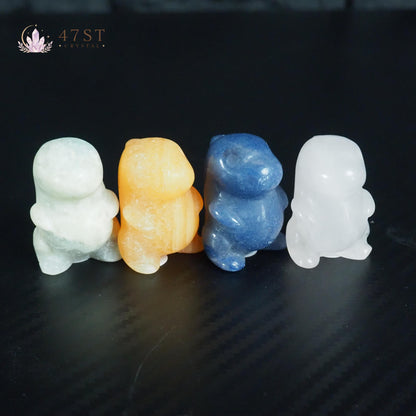 Mini Crystal Dinosaur Carving