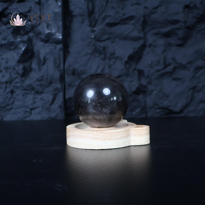 Silver Sheen Obsidian Sphere