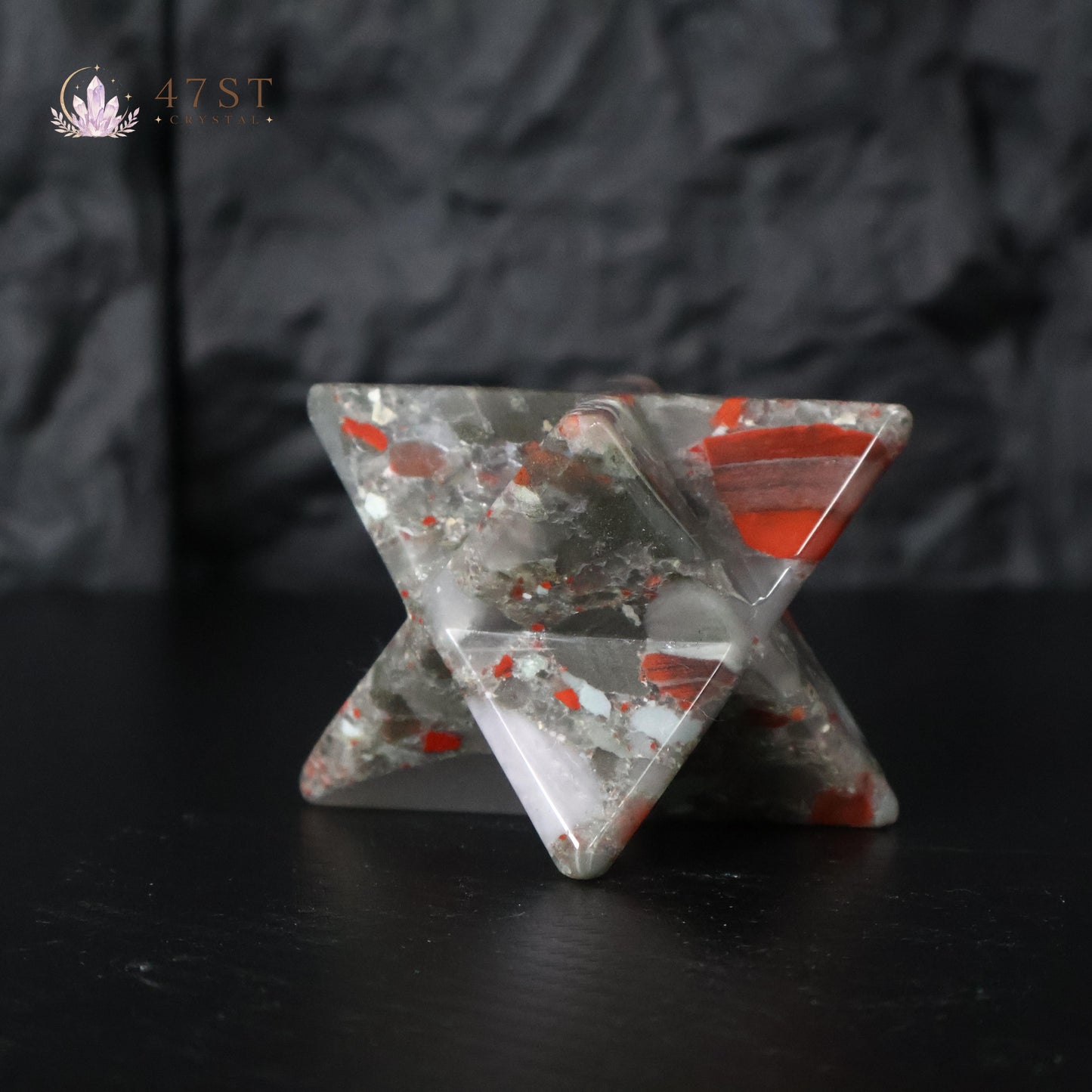 Africa Bloodstone Merkaba