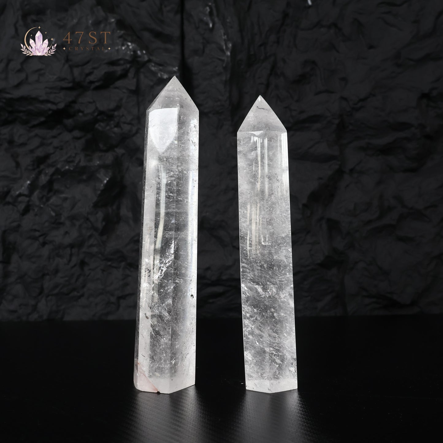 Clear Quartz Tower