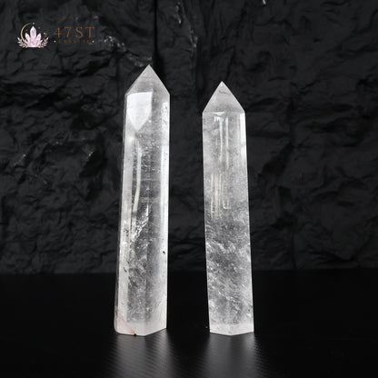 Clear Quartz Tower