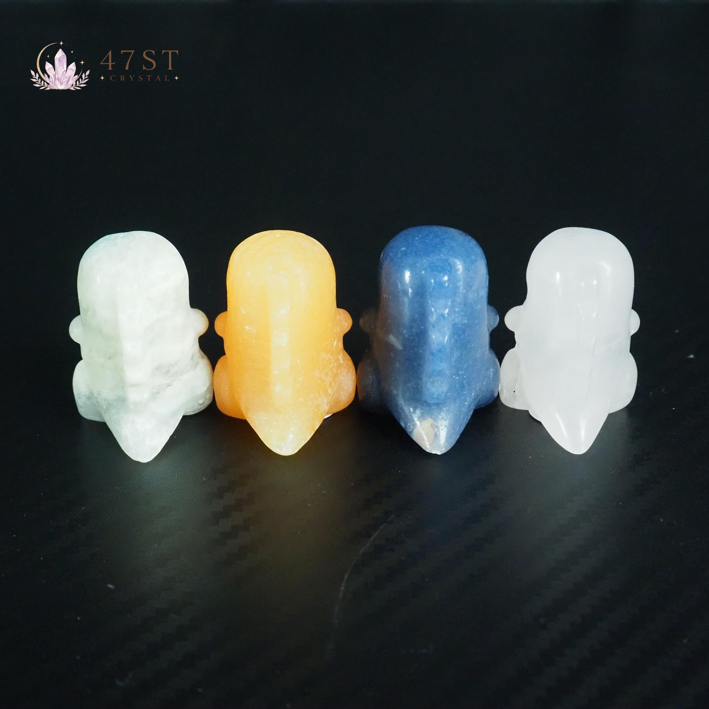 Mini Crystal Dinosaur Carving