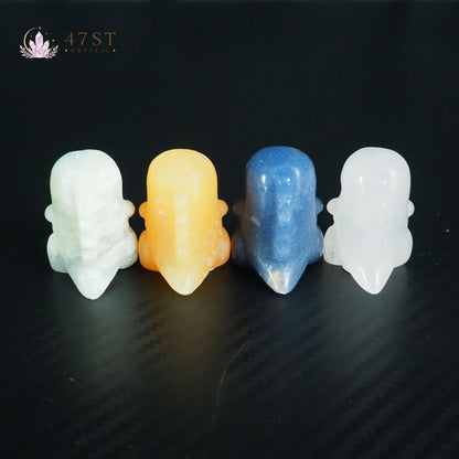 Mini Crystal Dinosaur Carving