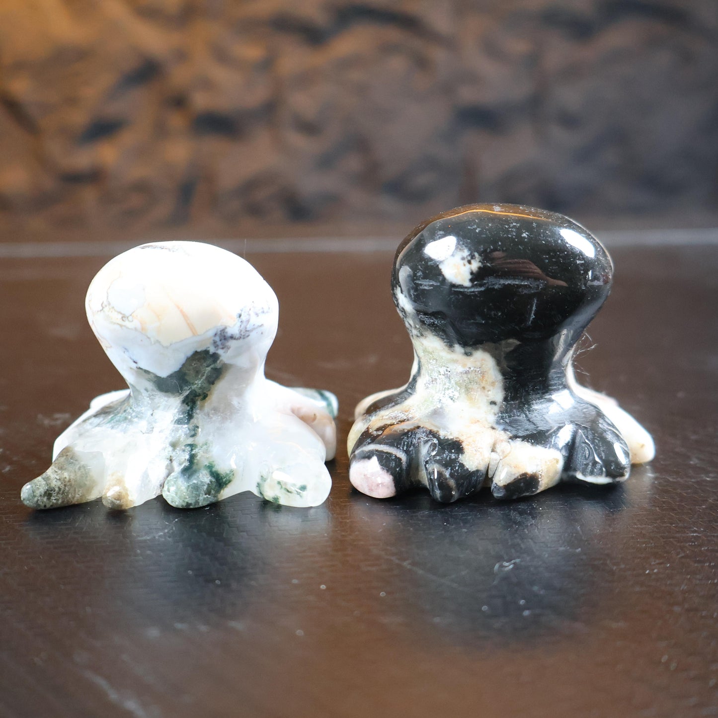Ocean Jasper Octopus Carving