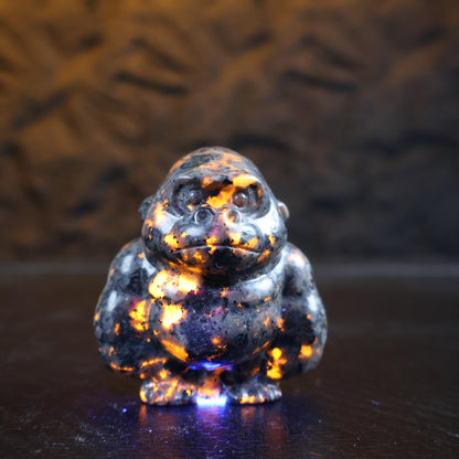 Crystal Gorilla Carvings