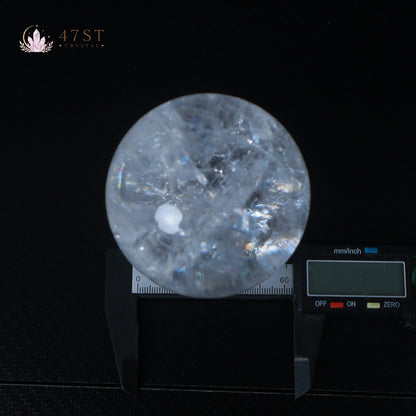 Rainbow Clear Quartz Sphere