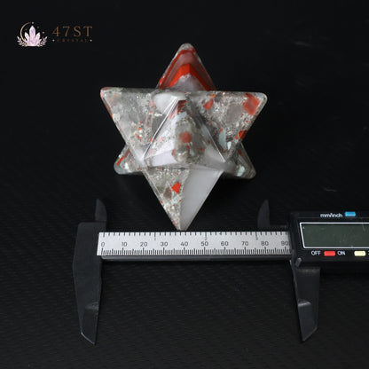 Africa Bloodstone Merkaba
