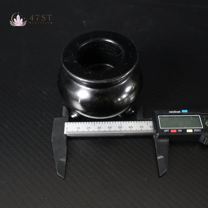 Obsidian Incense Burner