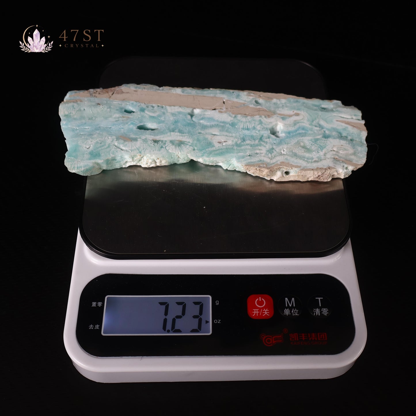 Hemimorphite Slice