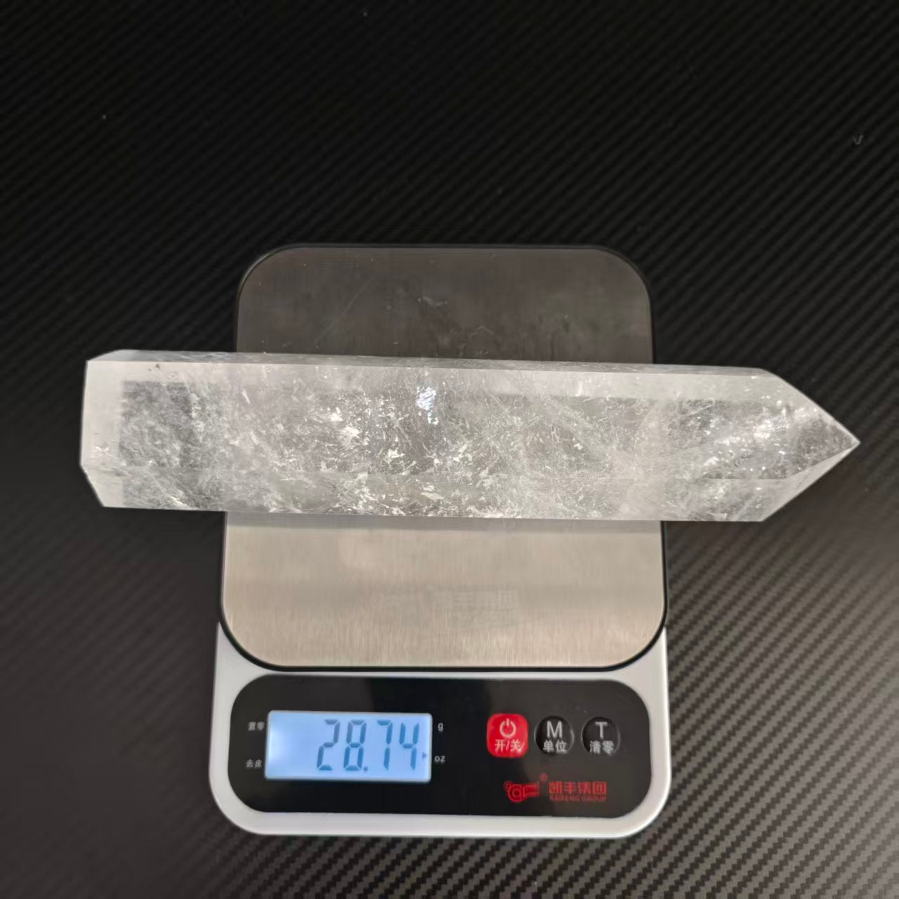 Clear Quartz Tower